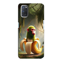 Чехол с мемами тралалело тралала для Oppo A92 – Шимпанзини бананини
