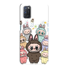 Чехол с принтом Лабубу для Oppo A92