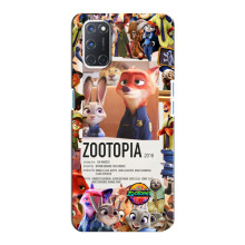 Чохол Зоотрополіс на Oppo A92 – Колаж Зоо