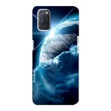 Космические Чехлы для Оппо А92 (VPrint) (Земля с космоса)