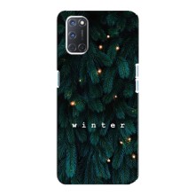 Новорічні, Святкові Чохли для Oppo A92 - 2024 год – Winter