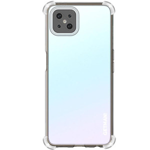 TPU чехол GETMAN Ease logo усиленные углы Full Camera для Oppo A92s – Прозрачный