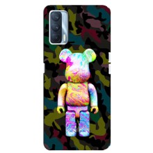 Чехлы для Oppo A92s - Bearbrick Louis Vuitton (PREMIUMPrint) (Яркий Bearbrick)