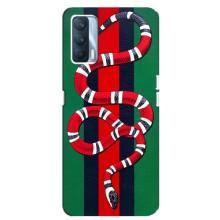 Чехлы ГУЧЧИ для Оппо А92с (AlphaPrint) (Gucci змия)