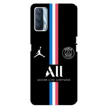 Чехлы PSG для Oppo A92s (AlphaPrint) (футболка ПСЖ)