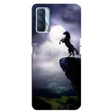 Чехлы с изображением разных животных для Oppo A92s (Лошадь)