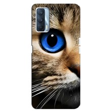 Чехлы с Котиками для Oppo A92s (VPrint) (Глаз кота)