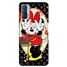 Чехол Disney Mouse Oppo A92s (PREMIUMPrint) (Минни peace)