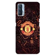Чехол Манчестер Юнайтед для Оппо А92с (AlphaPrint) (эмблема МЮ)