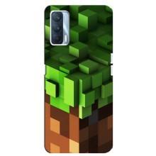 Чехол Майнкрафт на Oppo A92s (AlphaPrint) Minecraft (текстура Майнкрафт)