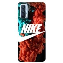 Чохол для Oppo A92s - з принтом Найк (AlphaPrint) (Димчастий найк)