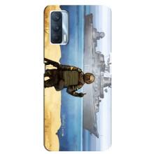 Чехол с принтом (Русский корабль...) для Оппо А92с (AlphaPrint) – Русский корабль