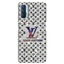 Чехол Стиль Louis Vuitton на Oppo A92s (Яркий LV)