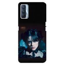 Чохли Венсдей на Oppo A92s Уенсдей (AlphaPrint) (погляд Венздей)