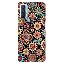 Чехол с принтом Ковер для Oppo A92s – Цветочный ковер