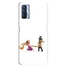 Чохол Рапунцель для Oppo A92s – Рапунцель і Флін