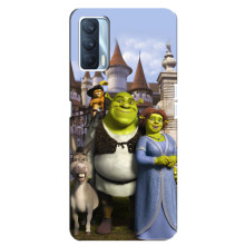 Чехол с мультфильмом Шрек на Oppo A92s