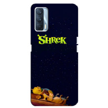 Чехол с мультфильмом Шрек на Oppo A92s – Шрек лого