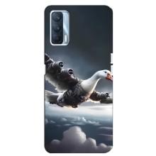 Чехол с мемом Тралалело тралала на Oppo A92s – Бомбардини гусини