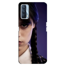 Чехол с дизайном Венздей 2 на Oppo A92s – Глаза Уэнсдей