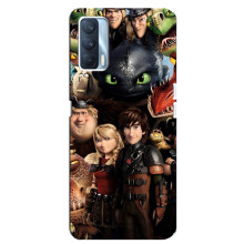 Чехол как приручить дракона на Oppo A92s – Персонажи дракона