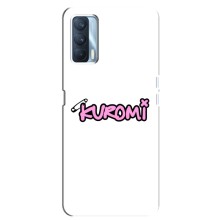 Чехол с персонажем Куроми на Oppo A92s – Лого Куроми