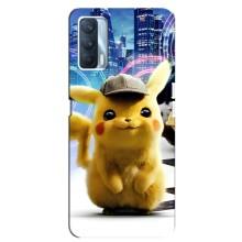 Чохол з Пікачу на Oppo A92s – Пікачу в місті