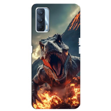 Чехол с картинкой «Хищники» для Oppo A92s – Динозавр