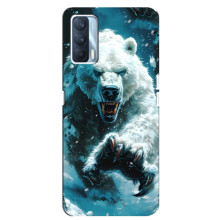 Чехол с картинкой «Хищники» для Oppo A92s – Медведь