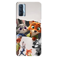 Силіконовий чохол з принтом Зоотрополіс для Oppo A92s
