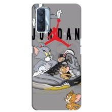 Силиконовый Чехол Nike Air Jordan на Оппо А92с (Air Jordan)