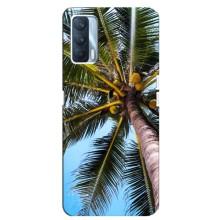 Силіконовий чохол з КАРТИНКАМИ літо для Oppo A92s (AlphaPrint) (Пальма)