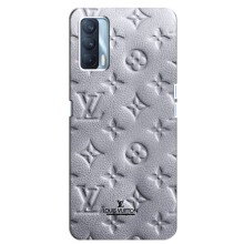 Текстурный Чехол Louis Vuitton для Оппо А92с – Белый ЛВ
