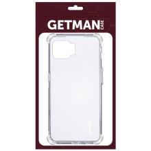 TPU чохол GETMAN Ease logo посилені кути для Oppo A93 – Прозорий