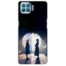 Чехлы Венсдей на Oppo A93 Уэнсдей (AlphaPrint) (Уэнздей и Инид)