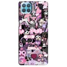 Чехол с кроликом Куроми на Oppo A93 – Коллаж Куроми