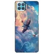 Чохол з принтом дракон Беззубик OPPO A93