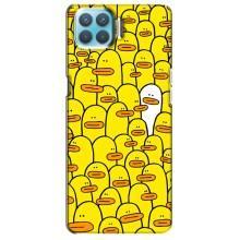 Силиконовый бампер с картинкой животных для Oppo A93 (Особенный)