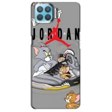 Силиконовый Чехол Nike Air Jordan на Оппо А93 – Air Jordan