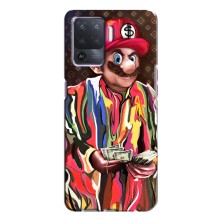 Бренднові Чохли для Oppo A94 - (PREMIUMPrint) – Mario LV