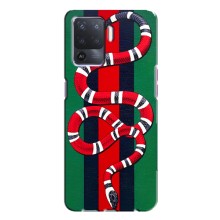 Чехлы ГУЧЧИ для Оппо А94 (AlphaPrint) (Gucci змия)