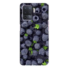 Чехлы с Фруктами для Oppo A94 (VPrint) (Ежевика)