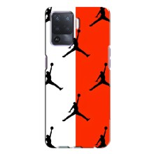 Чехлы для Oppo A94 - с картинкой JORDAN (AlphaPrint) (Лого Джордан)
