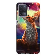 Чехлы с картинкой Лисички для Oppo A94 (VPrint) (Лисица в космосе)