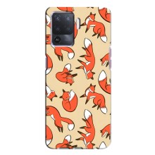 Чехлы с картинкой Лисички для Oppo A94 (VPrint) (Лисички)