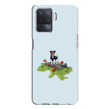 Чехлы с картинкой собаки Патрон для Oppo A94 (AlphaPrint) (Сапер Пес)
