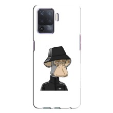 Чехлы с Обезьянами NFT для Oppo A94 (AlphaPrint) (обезьяна NFT Adidas)