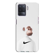 Чехлы с Обезьянами NFT для Oppo A94 (AlphaPrint) (обезьяна NFT Nike)