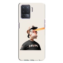 Чехлы с Обезьянами NFT для Oppo A94 (AlphaPrint) (обезьяна NFT в очках)