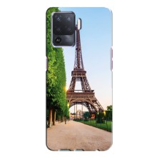 Чехол Эйфелева Башня для Oppo A94 - (AlphaPrint) (Дорога в Париж)